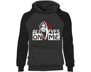 All Eyes On Me designer hoodies. Black Charcoal Hoodie, hoodies for men, unisex hoodies