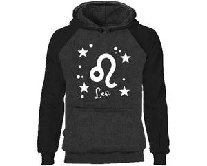 Leo Zodiac Sign hoodie. Black Charcoal Hoodie, hoodies for men, unisex hoodies