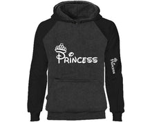將圖片載入圖庫檢視器 Princess designer hoodies. Black Charcoal Hoodie, hoodies for men, unisex hoodies
