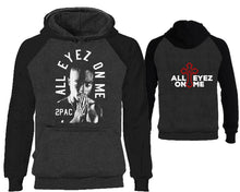 將圖片載入圖庫檢視器 All Eyes On Me designer hoodies. Black Charcoal Hoodie, hoodies for men, unisex hoodies
