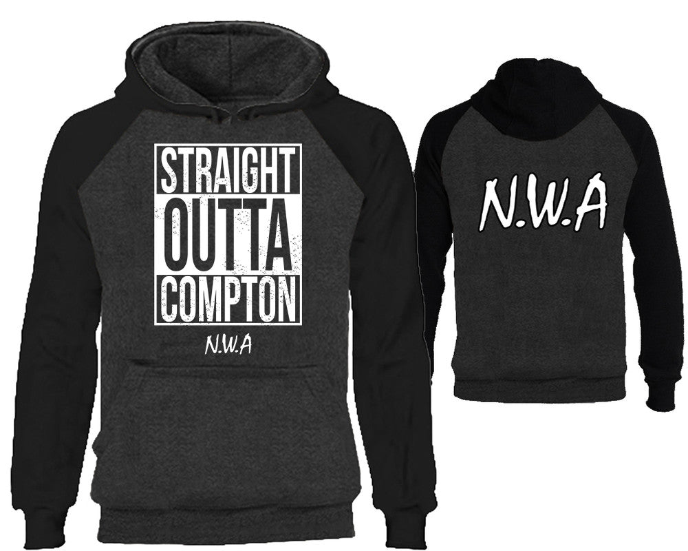 Straight Outta Compton designer hoodies. Black Charcoal Hoodie, hoodies for men, unisex hoodies