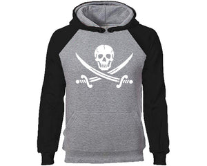 Jolly Roger designer hoodies. Black Grey Hoodie, hoodies for men, unisex hoodies