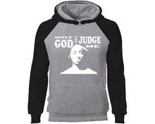 Load image into Gallery viewer, Only God Can Judge Me designer hoodies. Black Grey Hoodie, hoodies for men, unisex hoodies
