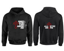 이미지를 갤러리 뷰어에 로드 , Only God Can Judge Me hoodie. Black Hoodie, hoodies for men, unisex hoodies
