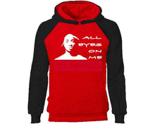 Load image into Gallery viewer, All Eyes On Me designer hoodies. Black Red Hoodie, hoodies for men, unisex hoodies

