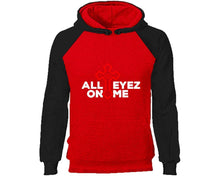 Load image into Gallery viewer, All Eyes On Me designer hoodies. Black Red Hoodie, hoodies for men, unisex hoodies
