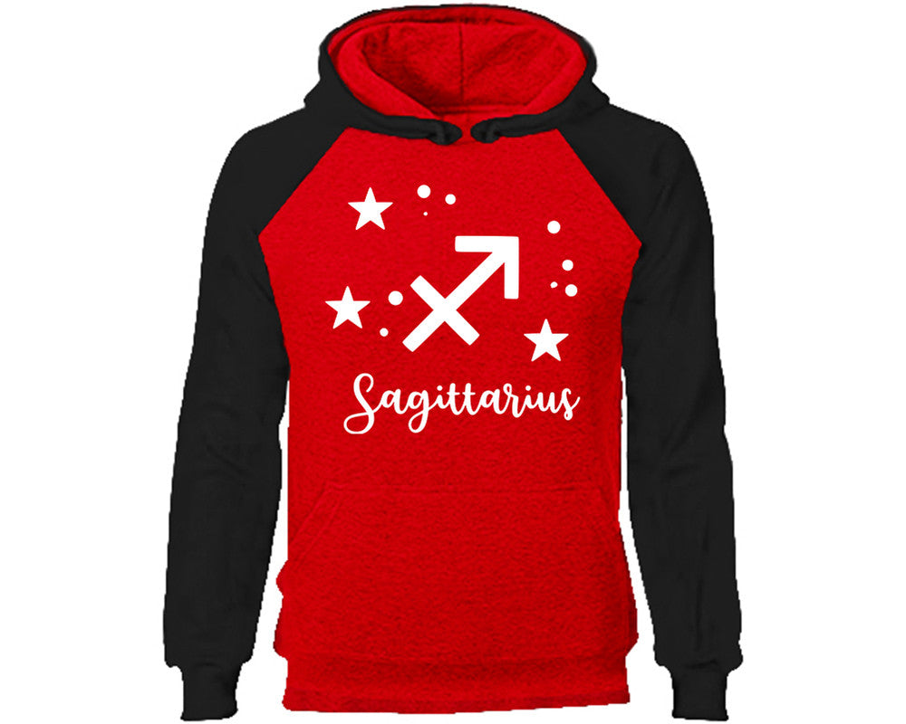Sagittarius Zodiac Sign hoodie. Black Red Hoodie, hoodies for men, unisex hoodies