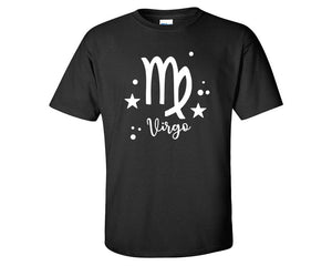Virgo custom t shirts, graphic tees. Black t shirts for men. Black t shirt for mens, tee shirts.