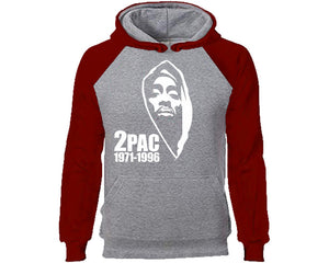 Rap Hip-Hop R&B designer hoodies. Burgundy Grey Hoodie, hoodies for men, unisex hoodies
