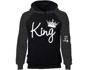 King designer hoodies. Charcoal Black Hoodie, hoodies for men, unisex hoodies