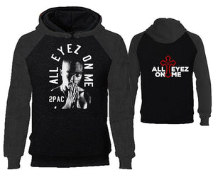 All Eyes On Me designer hoodies. Charcoal Black Hoodie, hoodies for men, unisex hoodies
