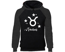 이미지를 갤러리 뷰어에 로드 , Taurus Zodiac Sign hoodie. Charcoal Black Hoodie, hoodies for men, unisex hoodies
