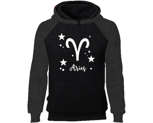 Aries Zodiac Sign hoodie. Charcoal Black Hoodie, hoodies for men, unisex hoodies