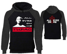 將圖片載入圖庫檢視器 All Eyes On Me designer hoodies. Charcoal Black Hoodie, hoodies for men, unisex hoodies
