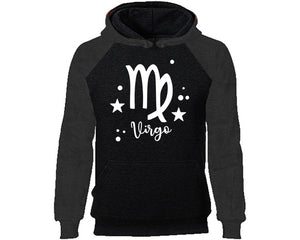 Virgo Zodiac Sign hoodie. Charcoal Black Hoodie, hoodies for men, unisex hoodies
