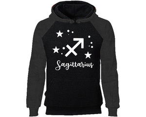 Sagittarius Zodiac Sign hoodie. Charcoal Black Hoodie, hoodies for men, unisex hoodies
