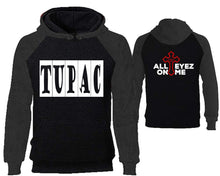 將圖片載入圖庫檢視器 Rap Hip-Hop R&amp;B designer hoodies. Charcoal Black Hoodie, hoodies for men, unisex hoodies
