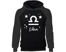 將圖片載入圖庫檢視器 Libra Zodiac Sign hoodie. Charcoal Black Hoodie, hoodies for men, unisex hoodies

