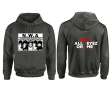 Cargar imagen en el visor de la galería, NWA designer hoodies. Charcoal Hoodie, hoodies for men, unisex hoodies
