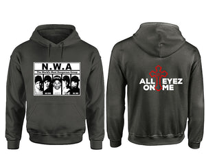 NWA designer hoodies. Charcoal Hoodie, hoodies for men, unisex hoodies
