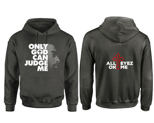 Only God Can Judge Me hoodie. Charcoal Hoodie, hoodies for men, unisex hoodies
