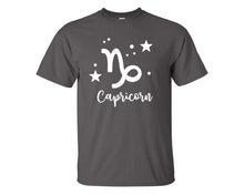 將圖片載入圖庫檢視器 Capricorn custom t shirts, graphic tees. Charcoal t shirts for men. Charcoal t shirt for mens, tee shirts.
