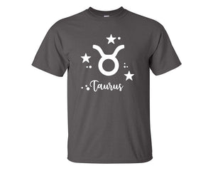 Taurus custom t shirts, graphic tees. Charcoal t shirts for men. Charcoal t shirt for mens, tee shirts.