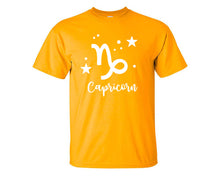 將圖片載入圖庫檢視器 Capricorn custom t shirts, graphic tees. Gold t shirts for men. Gold t shirt for mens, tee shirts.
