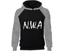 將圖片載入圖庫檢視器 NWA designer hoodies. Grey Black Hoodie, hoodies for men, unisex hoodies
