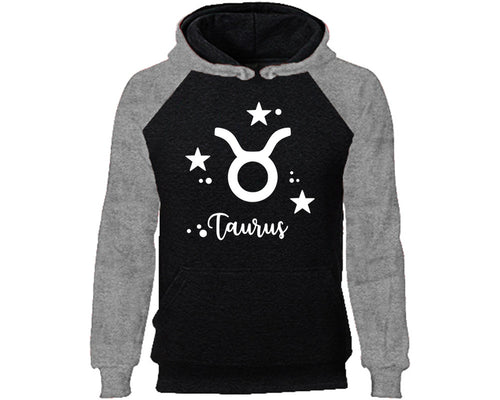 Taurus Zodiac Sign hoodie. Grey Black Hoodie, hoodies for men, unisex hoodies