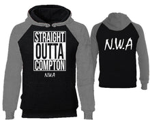 將圖片載入圖庫檢視器 Straight Outta Compton designer hoodies. Grey Black Hoodie, hoodies for men, unisex hoodies
