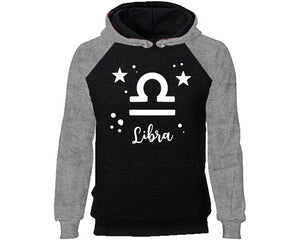 Libra Zodiac Sign hoodie. Grey Black Hoodie, hoodies for men, unisex hoodies