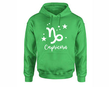 Cargar imagen en el visor de la galería, Capricorn Zodiac Sign hoodies. Irish Green Hoodie, hoodies for men, unisex hoodies
