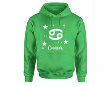 Cargar imagen en el visor de la galería, Cancer Zodiac Sign hoodies. Irish Green Hoodie, hoodies for men, unisex hoodies
