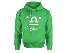 Load image into Gallery viewer, Libra Zodiac Sign hoodies. Irish Green Hoodie, hoodies for men, unisex hoodies
