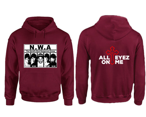 NWA designer hoodies. Maroon Hoodie, hoodies for men, unisex hoodies