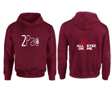 Load image into Gallery viewer, Rap Hip-Hop R&amp;B hoodie. Maroon Hoodie, hoodies for men, unisex hoodies
