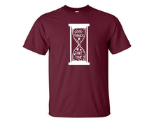 Load image into Gallery viewer, Good Things Take Time custom t shirts, graphic tees. Maroon t shirts for men. Maroon t shirt for mens, tee shirts.
