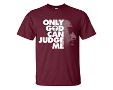 將圖片載入圖庫檢視器 Only God Can Judge Me custom t shirts, graphic tees. Maroon t shirts for men. Maroon t shirt for mens, tee shirts.
