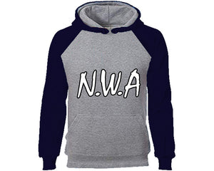NWA designer hoodies. Navy Blue Grey Hoodie, hoodies for men, unisex hoodies