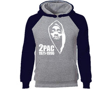 將圖片載入圖庫檢視器 Rap Hip-Hop R&amp;B designer hoodies. Navy Blue Grey Hoodie, hoodies for men, unisex hoodies
