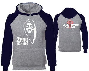 Rap Hip-Hop R&B designer hoodies. Navy Blue Grey Hoodie, hoodies for men, unisex hoodies