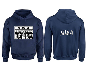 NWA designer hoodies. Navy Blue Hoodie, hoodies for men, unisex hoodies