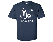 將圖片載入圖庫檢視器 Capricorn custom t shirts, graphic tees. Navy Blue t shirts for men. Navy Blue t shirt for mens, tee shirts.
