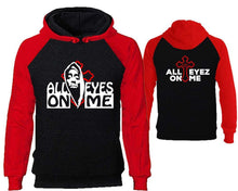 Load image into Gallery viewer, All Eyes On Me designer hoodies. Red Black Hoodie, hoodies for men, unisex hoodies
