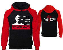 Görseli Galeri görüntüleyiciye yükleyin, All Eyes On Me designer hoodies. Red Black Hoodie, hoodies for men, unisex hoodies
