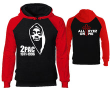 將圖片載入圖庫檢視器 Rap Hip-Hop R&amp;B designer hoodies. Red Black Hoodie, hoodies for men, unisex hoodies
