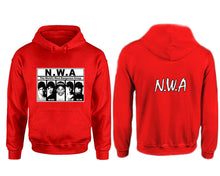 Load image into Gallery viewer, NWA designer hoodies. Red Hoodie, hoodies for men, unisex hoodies

