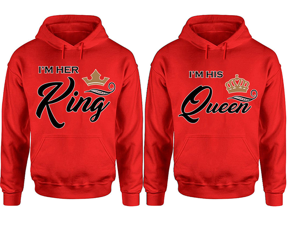 Couple Hoodies King and Queen Couple