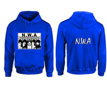 將圖片載入圖庫檢視器 NWA designer hoodies. Royal Blue Hoodie, hoodies for men, unisex hoodies
